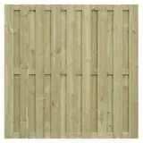 Bretterzaun Pinus DIY-Bausatz Kiefer KDI grün - Braun