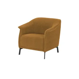 Max Schelling Sessel Lamia Mikrofaser 80 x 77 x 83 cm Gelb