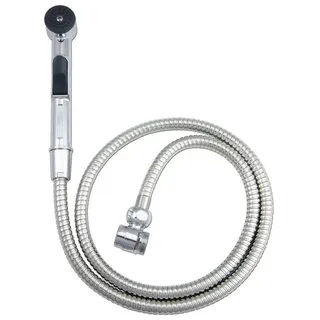 Tuganna Waschbeckenbrause inkl. Schlauch und Adapter | Bidet Brause-Set | inkl. Wandhalter | Chrom, twb17A