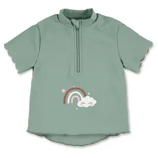 Sterntaler Badeshirt kurzarm Regenbogen in sattes grün | Gr.: 80