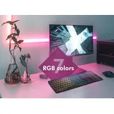 Logilink Beleuchtete Tastatur kabellos schwarz - Schwarz