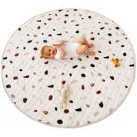 Hakuna Matte Gesteppte Krabbeldecke Baby 150cm, Konfetti – extra