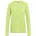 Essential Seamless Langarm-t-shirt Shadow Lime Melange XS