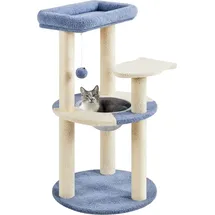Yaheetech Ozean Design Kratzbaum 90 cm blau