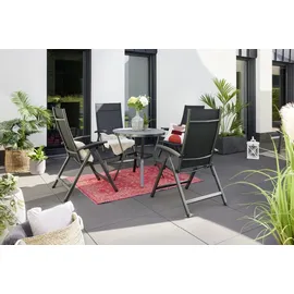 Primaster Klappsessel XXL Nobless 59 x 59 x 108 cm schwarz