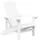 vidaXL Adirondack Gartenstuhl 73 x 83 x 92 cm weiß
