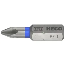 Heco Pozi-Drive Bits PZD-1 blau 10 Stück