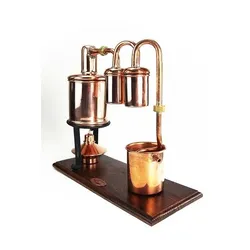 `CopperGarden®` Destillieranlage KARIBIK 0,5 Liter  Spiritusbrenner