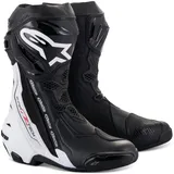 Alpinestars Supertech R Vented Schwarz/Weiß 45