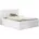 Boxspringbett mit matratze und bettkasten Schlafbett LUDANO stoff Cayenne 140x200 H2-Pocket