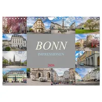 Calvendo Bonn Impressionen (Wandkalender 2026 DIN A4 quer), CALVENDO