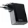 Mcdodo GaN CH-8101 Pro universelles UK/US/EU-Reiseladegerät/Adapter, 100 W, 2 x Usb-C USB-A Schwarz