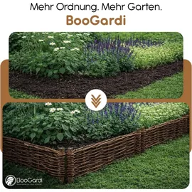 BooGardi Beeteinfassung 60 x 20 cm 1 Stück Braun