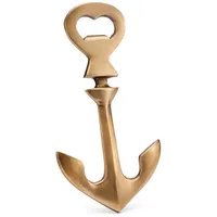 Nklaus Flaschenöffner - Anker aus Messing antik 14x7,5cm Bieröffner