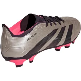 adidas Predator League MG Platinum Metallic / Aurora Black / Turbo 42 2/3