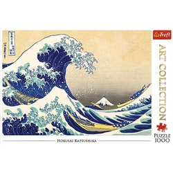 Trefl 10521 – Hokusai, The Great Wave off Kanagawa, Puzzle, 1000 Teile