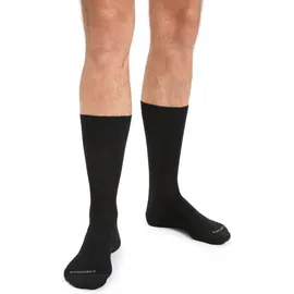 Icebreaker Lifestyle Fine Gauge Crew Socken Schwarz S/M 36-42