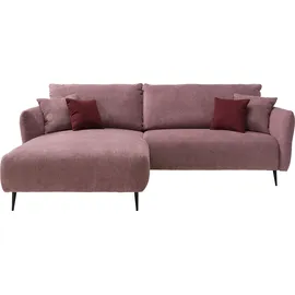 INOSIGN Ecksofa »Amarena L-Form« inklusive Armlehnenverstellfunktion, 4x Zierkissen gratis