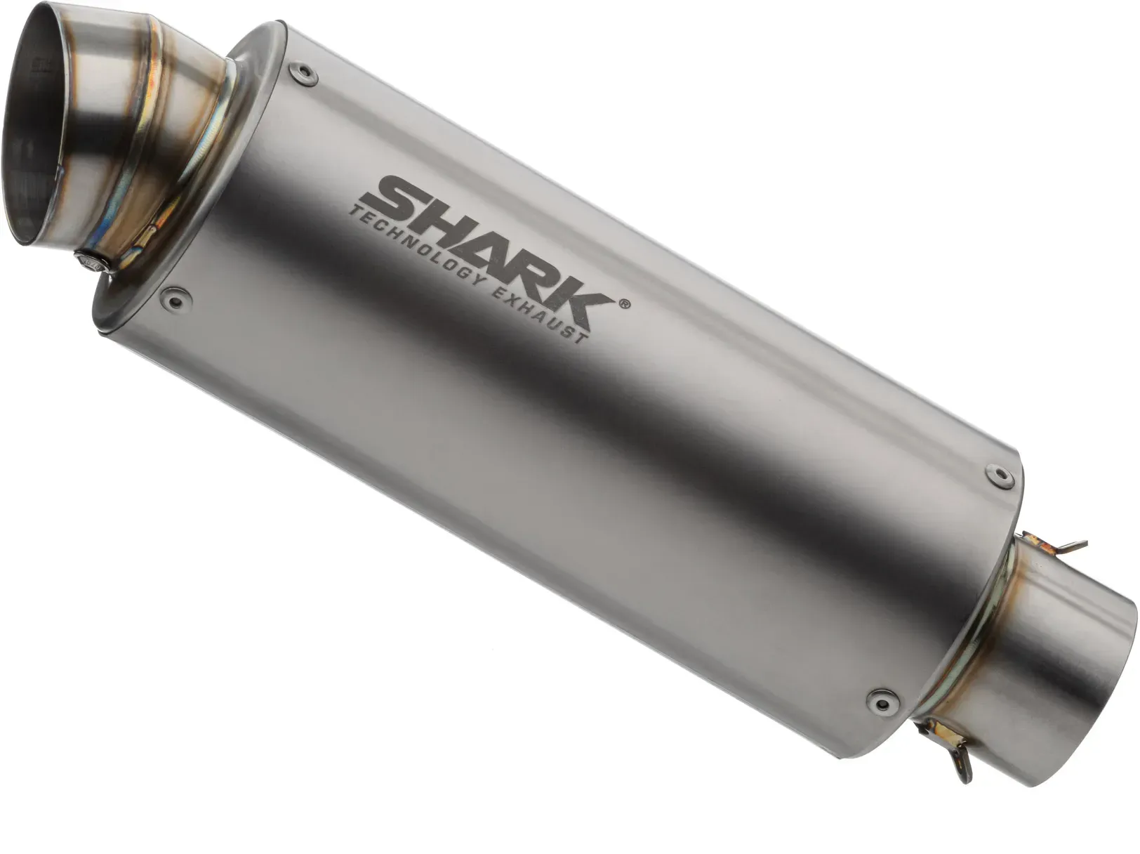 SHARK EXHAUST SRC 4 Titan silber, silber