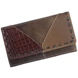 Sunsa Geldbörse Unisex Portemonnaie bro brown