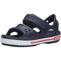 Crocs Crocband II Sandal Kids, Unisex - Kinder Sandalen, Blau (Navy/White), 29/30 EU