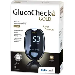 GlucoCheck GOLD Set mmol/l 1 St