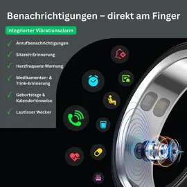 IMIKI Ring 2 Größe 9 / 67 mm Schwarz