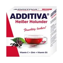 ADDITIVA heißer Holunder Pulver 100 g Pulver