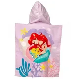 Disney Prinzessin Ariel Pink Handtuch Poncho 50x115 cm