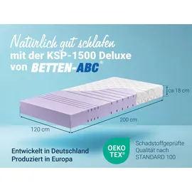 Betten-ABC KSP-1500 Deluxe 120 x 200 cm H3