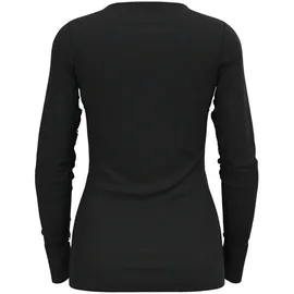 Odlo Damen Merino 200 BL Top Crew Neck L/S schwarz