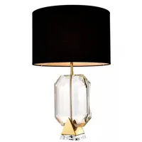 Casa Padrino Luxus Tischleuchte Gold 22 x 43 x