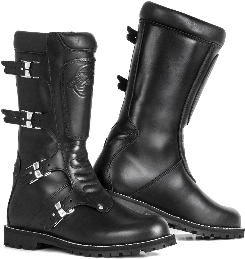 Stylmartin Continental, bottes unisexes - Noir - 38