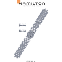 Hamilton Metall Thinline / Squarelin Band-set Edelstahl H695.386.101 - silber