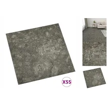 vidaXL Pvc-fliesen Selbstklebend 55 Stk. 5,11 M2 Grau Vidaxl