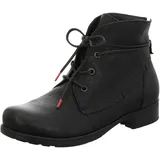 THINK! Damen Denk chromfrei gegerbte Lammfell Stiefelette, 0010 schwarz 39