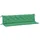 vidaXL Bankauflage 200 x 50 x 7 cm grün 2 St.