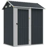 vidaXL Gerätehaus 1,92 x 1,52 m Anthrazit