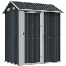 vidaXL Gerätehaus 1,92 x 1,52 m Anthrazit