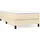 vidaXL Boxspringbett 90 x 200 cm Creme
