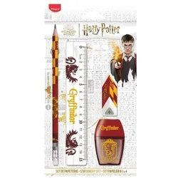 Maped 4-teiliges Schreib-Set »Harry Potter Gryffindor«