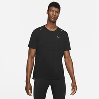 Nike Rise 365 Dri-FIT Kurzarm-Laufoberteil Herren Black S