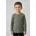Jungen Nmmkab Ls Top Noos Langarm Shirt Dusty Olive/Detail melange 134/140 134-140