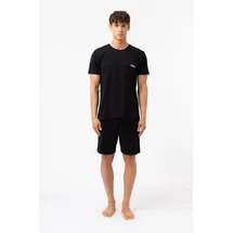 Fila Schlafanzug MAN JERSEY PYJAMAS Schwarz M