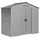 Outsunny Gerätehaus 2,13 x 1,31 m Grau