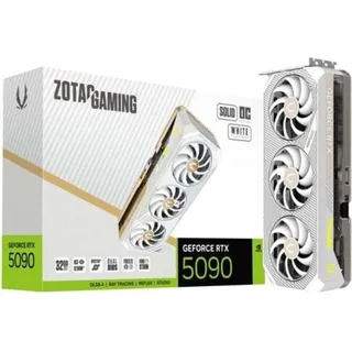 Zotac GAMING GeForce RTX 5090 SOLID OC White 32GB GDDR7 Grafikkarte 3x DP, 1x HDMI