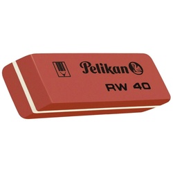 Radierer RW40 - 58 x 20 x 8 mm, rot