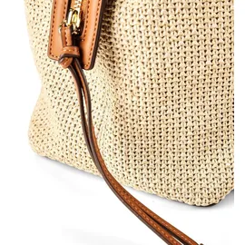 Armani Exchange Alice Henkeltasche Polyurethan Brown/White