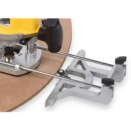 Powerplus POWX093 1500 W inkl. Aufbewahrungskoffer Parallelführung, Staubabsaugung, 12-teiliges Fräs-Set