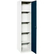 Proregal Putzmittelschrank AMEGO 40 x 180 x 40 cm Anthrazit/Weiß